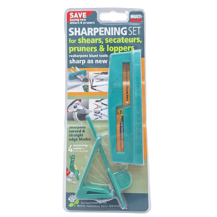 Multi-Sharp | Garden Tool Sharpening Kit 2Pc