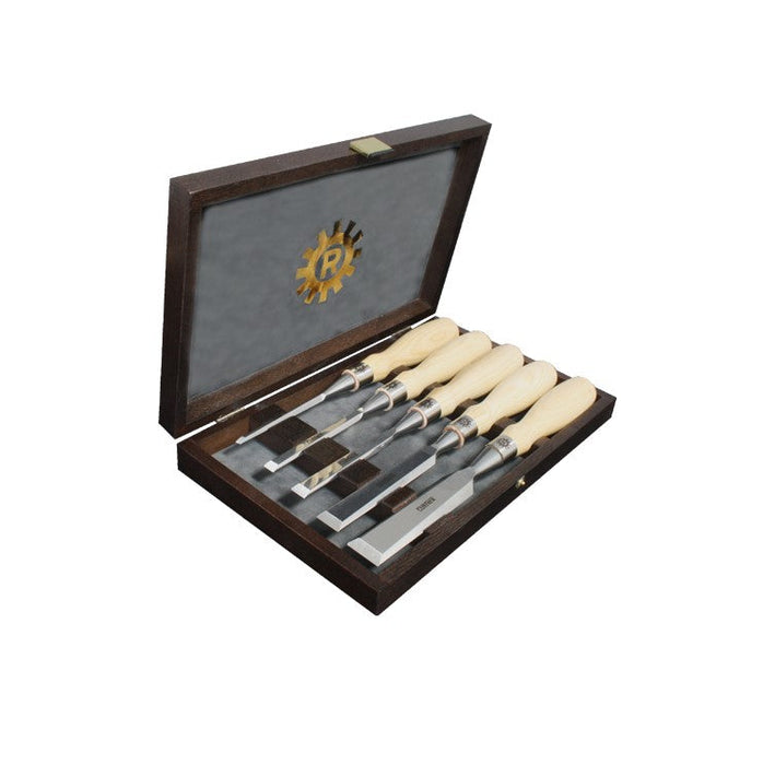 Narex Tool Narex | Richter Set of Bevel Edge Chisels 6, 10, 13, 19 & 25mm-Bevel Edged Chisel Set- BPM Toolcraft