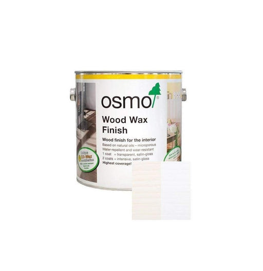 OSMO | Wood Wax Finish 3186 White Matt 750ml - Online Only - BPM Toolcraft