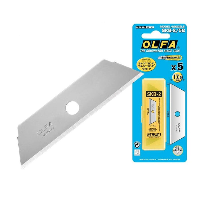 Olfa | Blades SKB-2 5 Pack for UTC1 Cutter 17.5mm