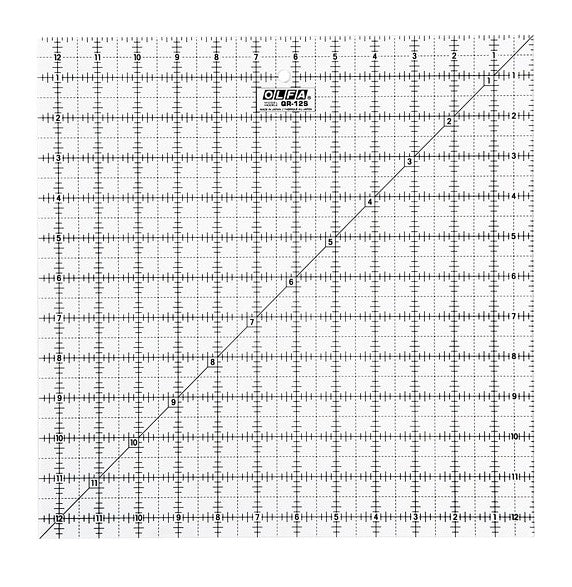 Olfa | Quilt Ruler Imperial 12,5" X 12,5"