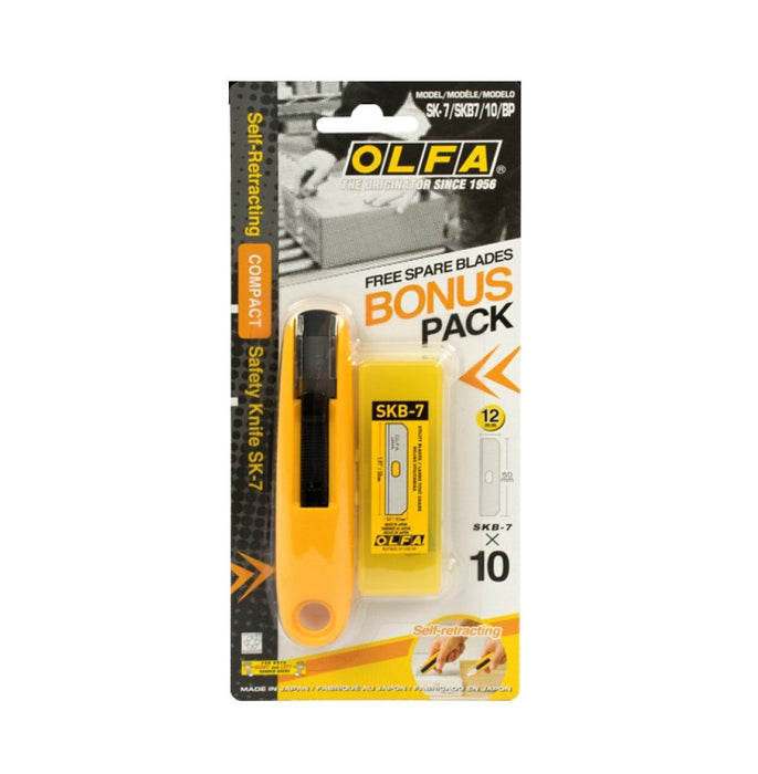 Olfa | Safety Cutter Model SK-7 with X10 Free SKB7 Blades