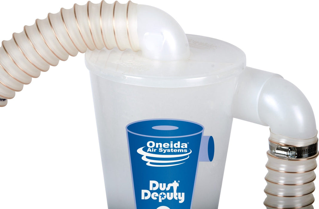 Oneida Air Systems | Dust Deputy 2.5" Deluxe All-Clear Cyclone Kit