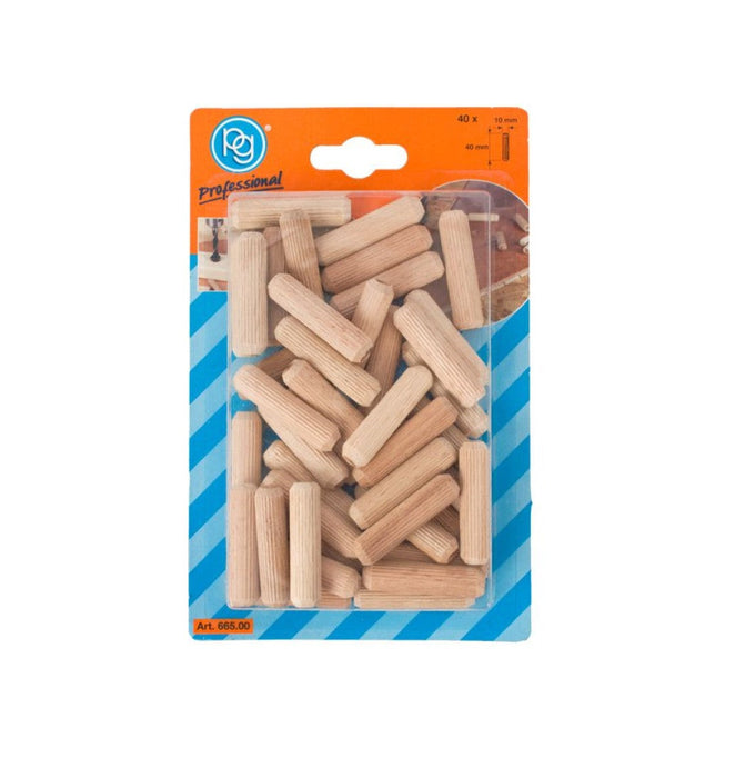 PG mini Professional | Dowels 10 X 40mm 40Pk