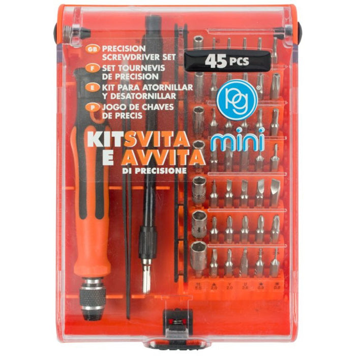 PG mini Professional | Precision Screwdriver Bit Set 45Pcs