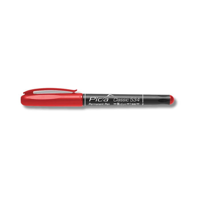 Pica | Pen Permanent 'M' Red Round Tip