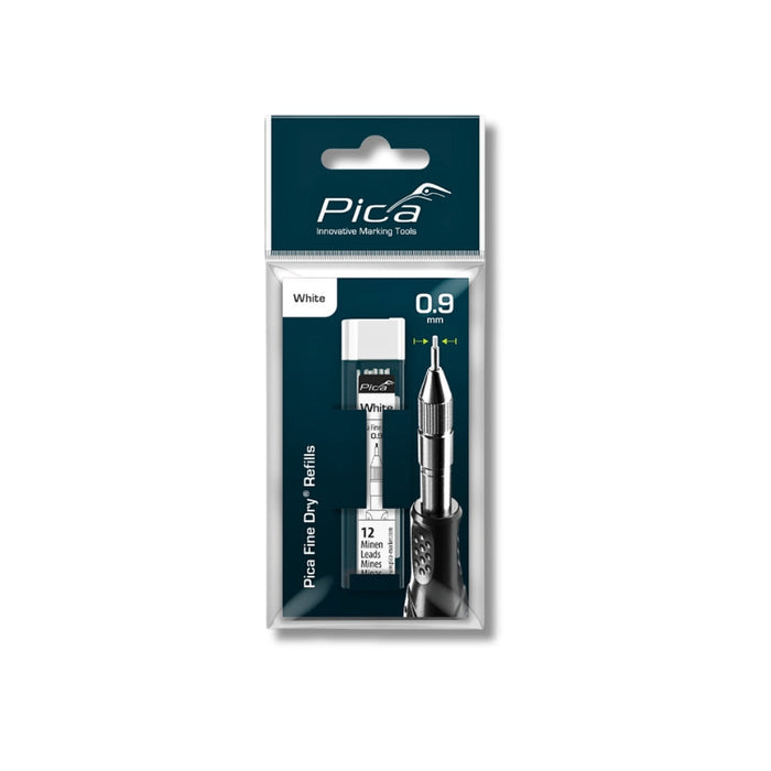 Pica | Refill Set Fine Dry White - Blister Version (12)