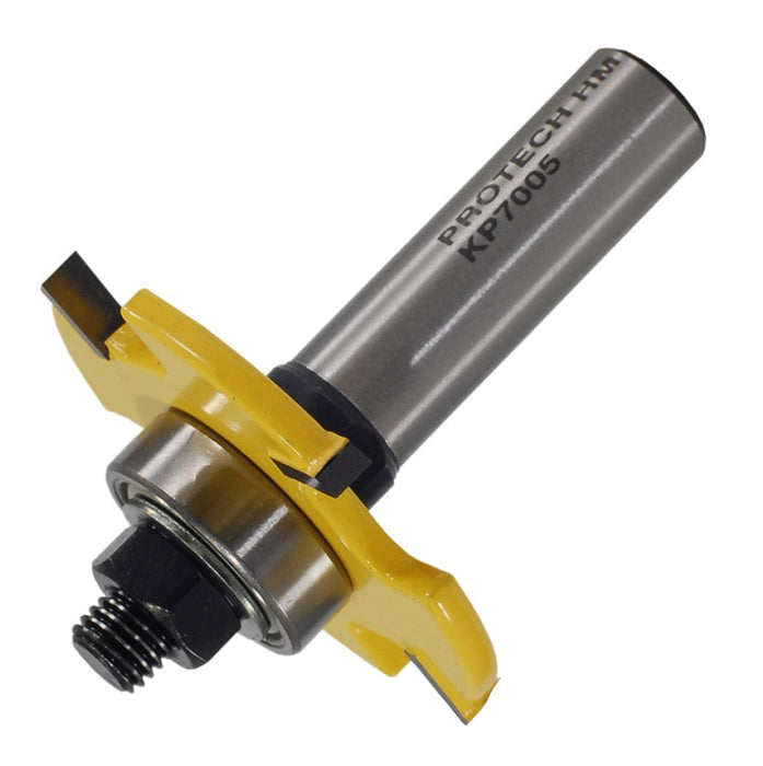 Pro-Tech | Router Bit 4mm 4 Lip Biscuit Groove 1/2" Shank