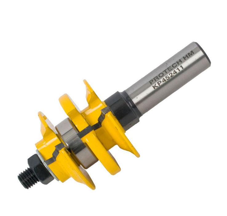 Pro-Tech | Router Bit Double Reversible Style & Rail Assembly Ogee 3/8" X 15/16" 1/2" Shank