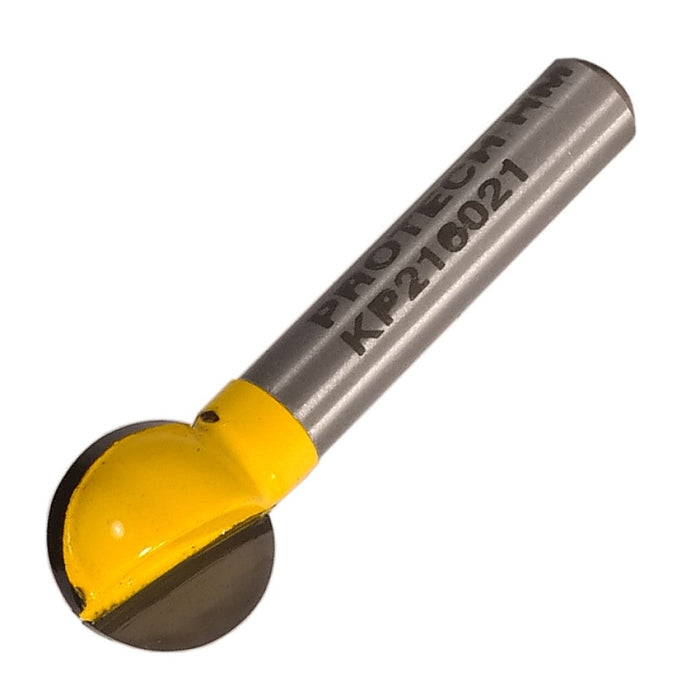 Pro-Tech | Router Bit Plunge Cutting Ball 1/2" X 1/2" 1/4" Shank