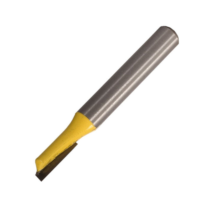 Pro-Tech | Router Straight Bit 5mm X 13mm Single Flute Metric 1/4" Shank - BPM Toolcraft