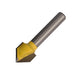 Pro-Tech | Router V-Groove Bit 1/2" 90 Degree 1/4" Shank - BPM Toolcraft