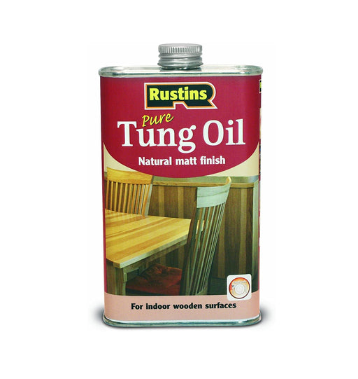 Rustins | Tung Oil Natural Matt finish 1l - BPM Toolcraft