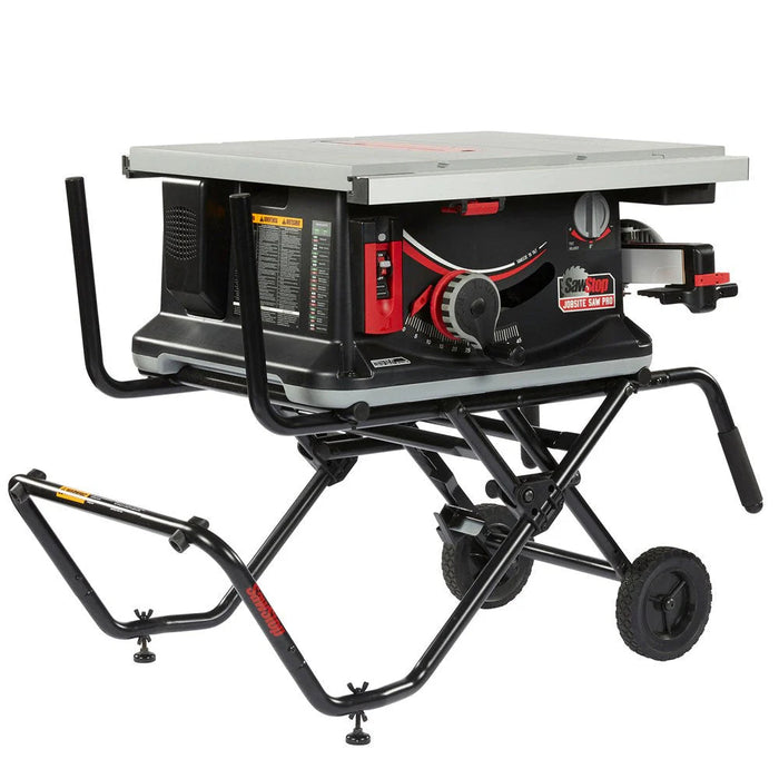 SawStop | Jobsite Saw Pro 250mm with Mobile Cart Assembly