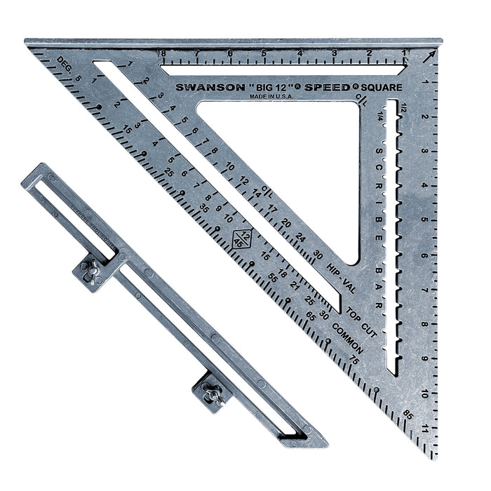 Swanson | Big 12" Speed Square with Layout Bar