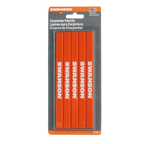 Swanson | Pencil Carpenters' 5Pk