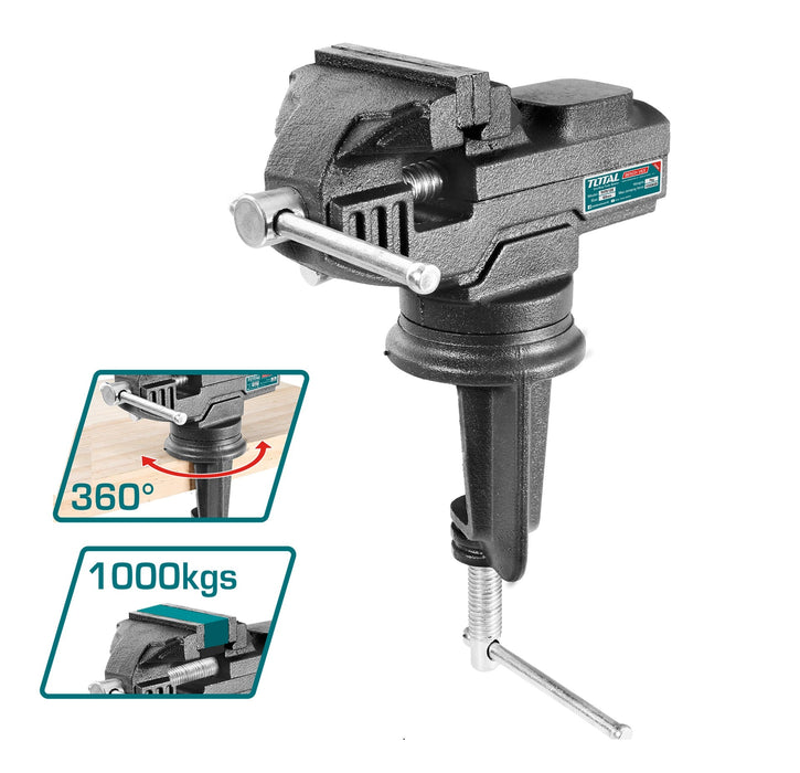 TOTAL | Bench Vice 60mm