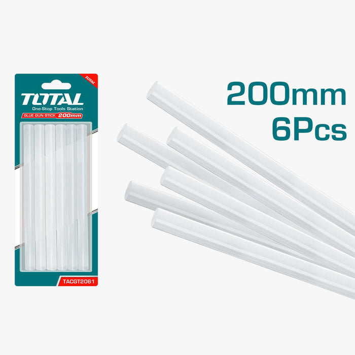 TOTAL | Glue Sticks - 200 X 11.2mm 6Pk