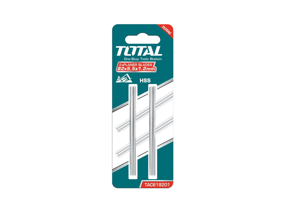 TOTAL | Planer Blades 82X5.5X1,2mm - BPM Toolcraft