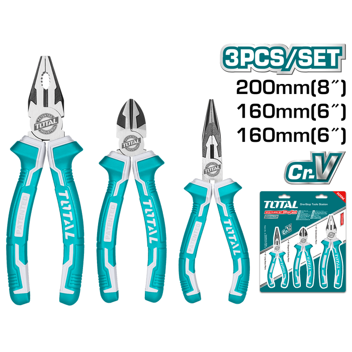 TOTAL | Plier Set 3Pc