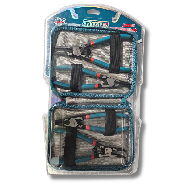 TOTAL | Plier Set Circlip 4Pc