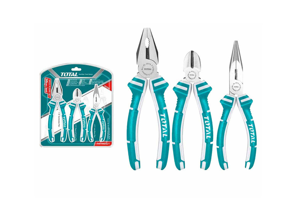 TOTAL | Pliers Set 3Pc