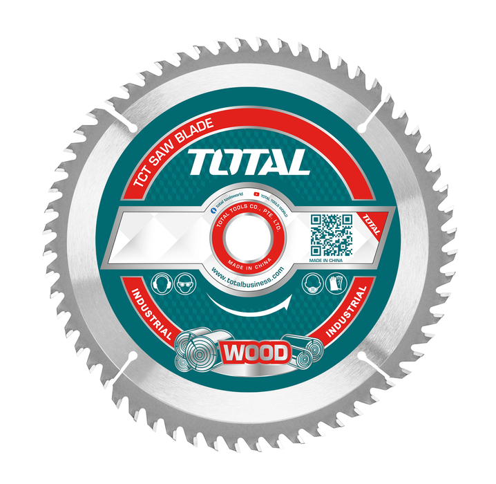 TOTAL | Saw Blade 185X20mm 60T TCT 1Pc