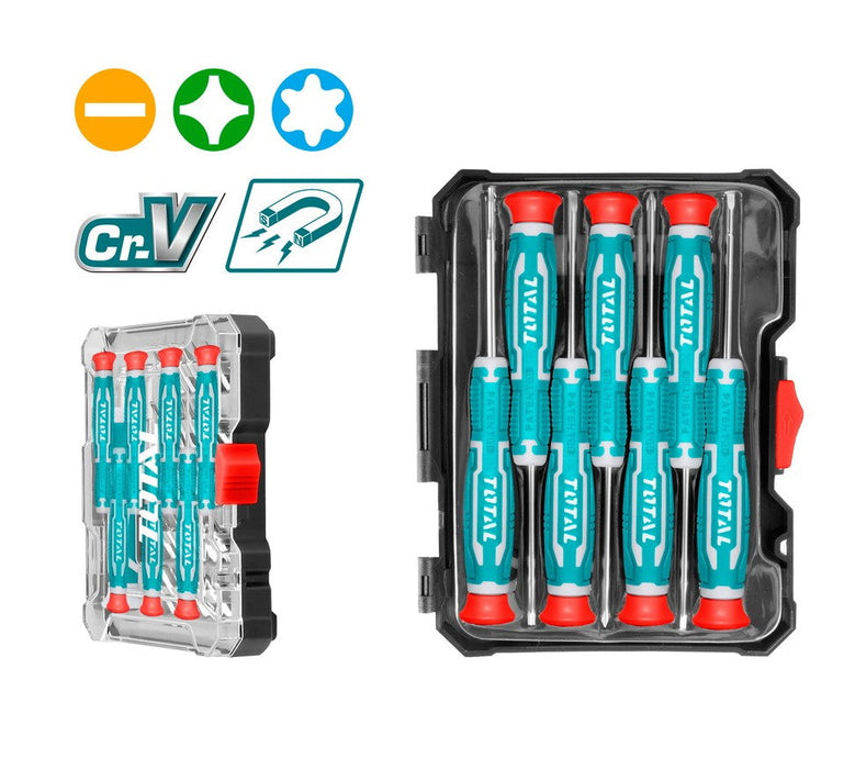 TOTAL | Screwdriver Set 7Pc Precision