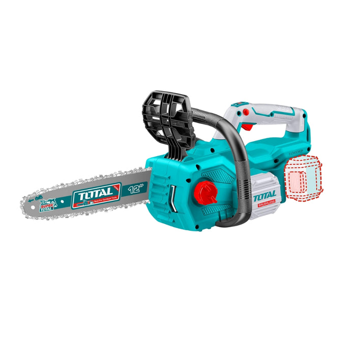 TOTAL | Cordless 20V Chain Saw Brushless - (Battery Excluded)