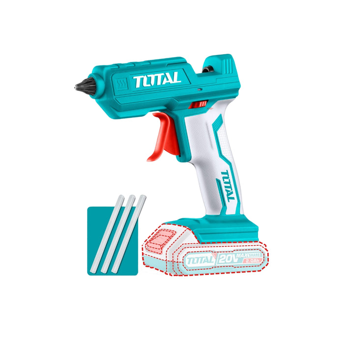 TOTAL | Cordless Glue Gun 20V - (Battery Excluded)
