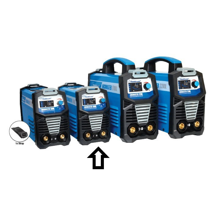 TRADEweld | Arcmaster Inverter Welder 1500L 220V