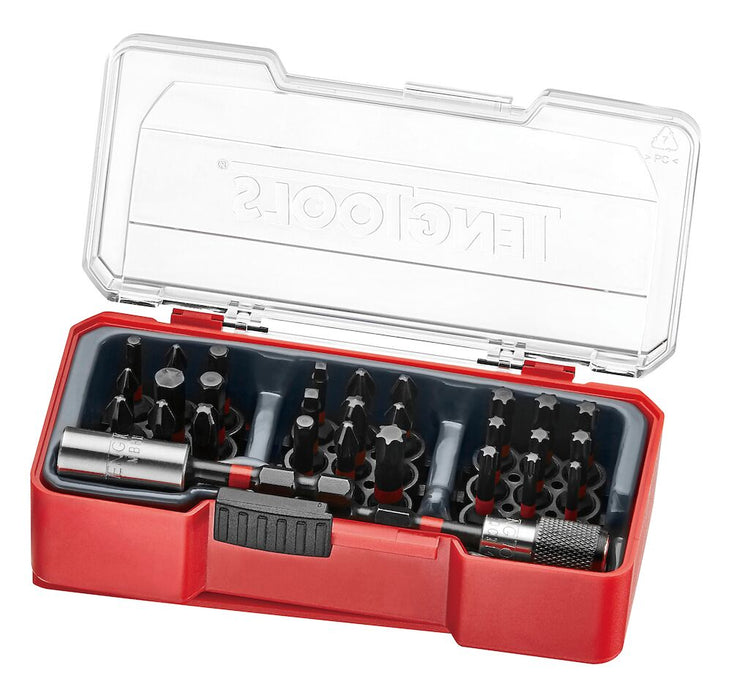 Teng Tools | Bit Set Impact with Belt Clip Mixed 29Pc