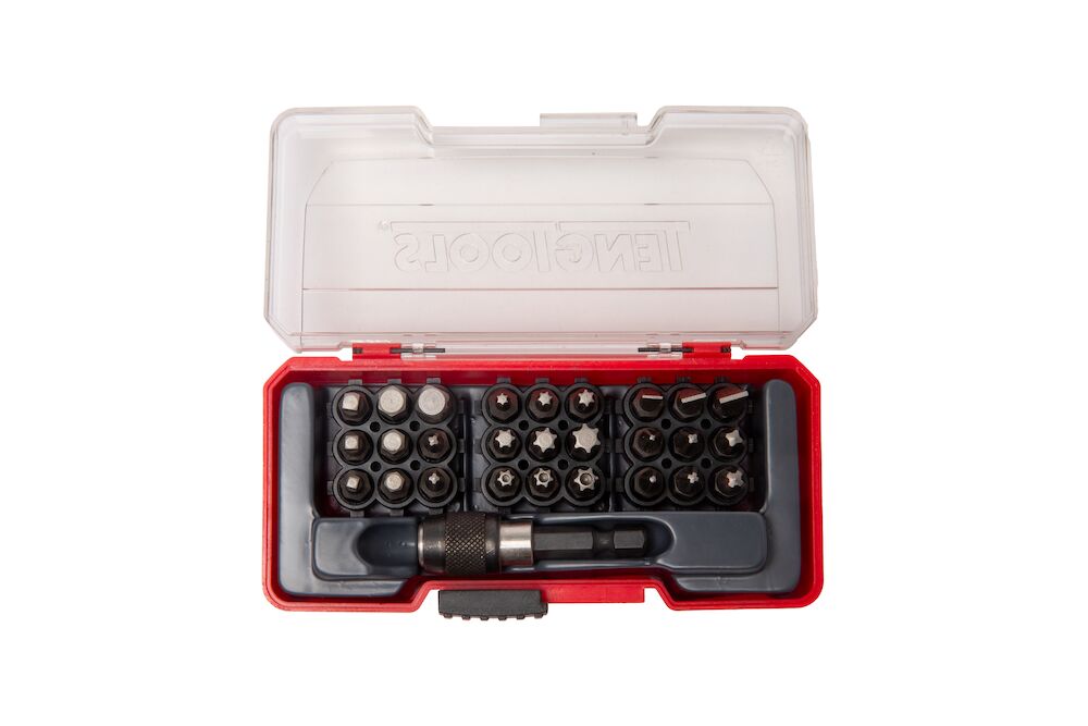 Teng Tools | Bit Set with Belt Clip Mixed 28Pc