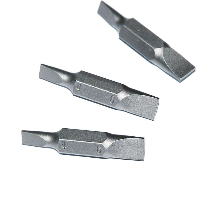 Teng Tools | Bits 1/4" Double Ended Flat 4mm X 6mm 5Pc