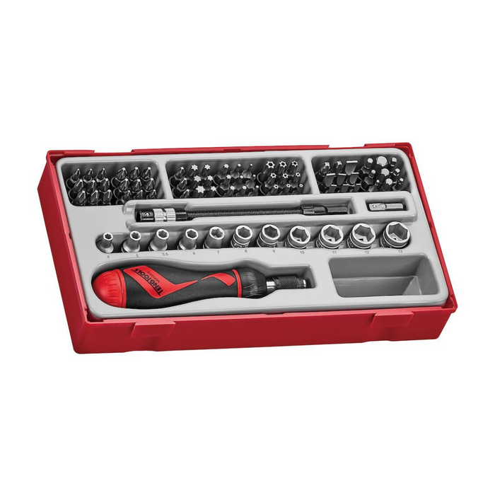 Teng Tools | Bits Driver Set Ratcheting TT1 84Pc