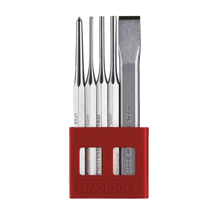 Teng Tools | Punch & Chisel Set 5Pc