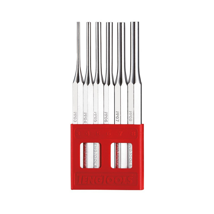 Teng Tools | Punch Set Parallel Pin 6Pc