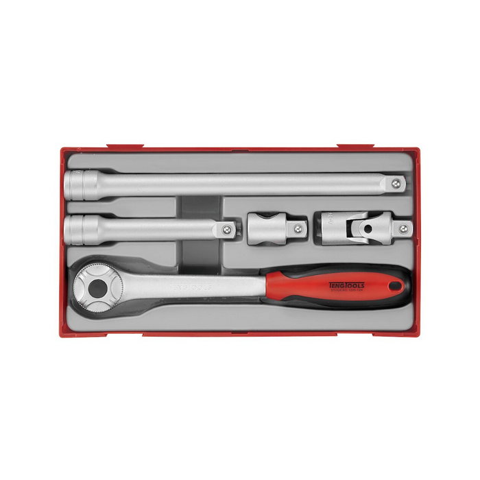 Teng Tools | Ratchet & Accessories Set 1/2" TT1 5Pc