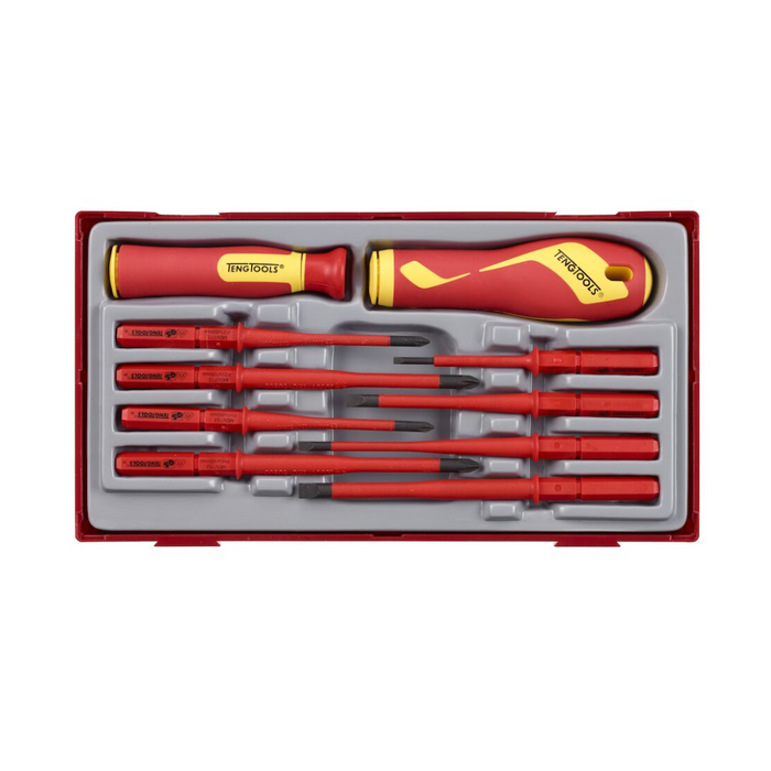 Teng Tools | Screwdriver Set Insulated Interchangeable Blades TT1 10Pc