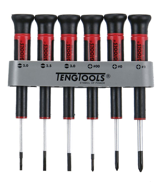 Teng Tools | Screwdriver Set Mini Flat & PH 6Pc