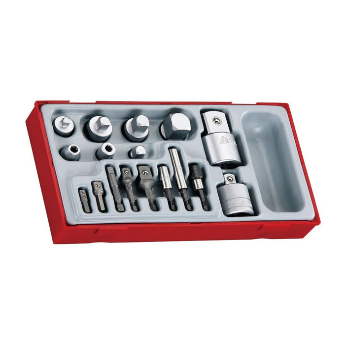 Teng Tools | Socket Adaptor Set TT1 17Pc - BPM Toolcraft