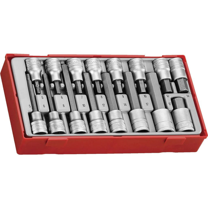 Teng Tools | Socket Set 1/2" Hex Bit TT1 16Pc