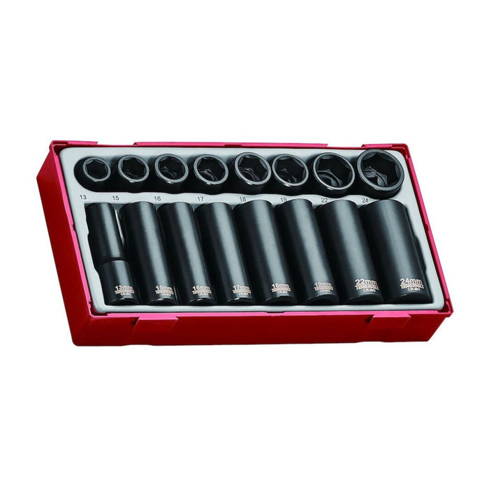 Teng Tools | Socket Set 1/2" Impact ANSI TT1 16Pc