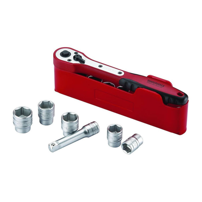 Teng Tools | Socket Set 1/4" 6Pt 13Pc