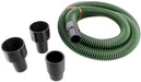 Toolcraft | Dust Collection Hose Kit 2m w/Fittings and 2 Reducers - BPM Toolcraft