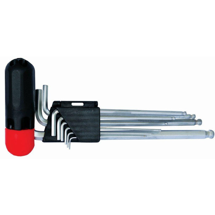 Tork Craft | Allen Key Set Ball Point with Interchangeable Handle 9Pc