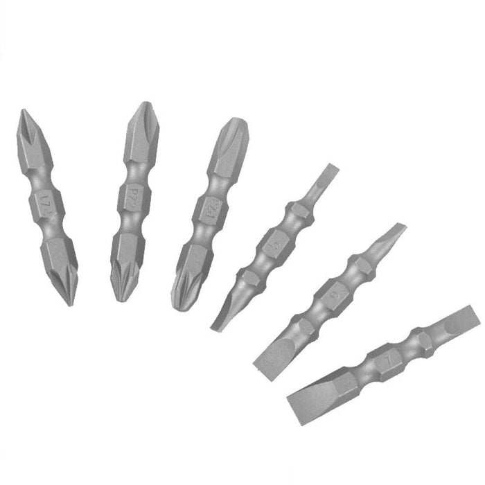 Tork Craft | Bit Set 45mm Double End PH1,2,3  PZ1,2,3  SL3,4,5,6,7mm 6Pc