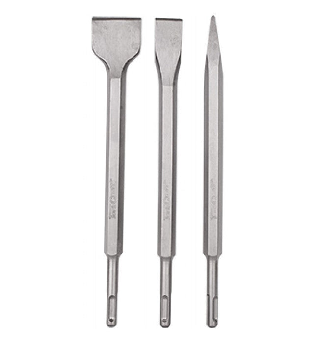 Tork Craft | Chisel Set SDS-plus 3Pc