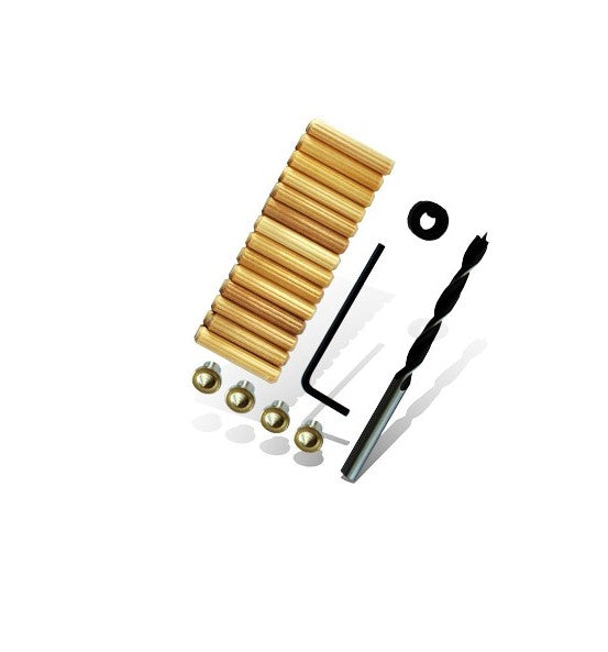 Tork Craft | Dowel Kits 10mm Birch Wood 22Pc