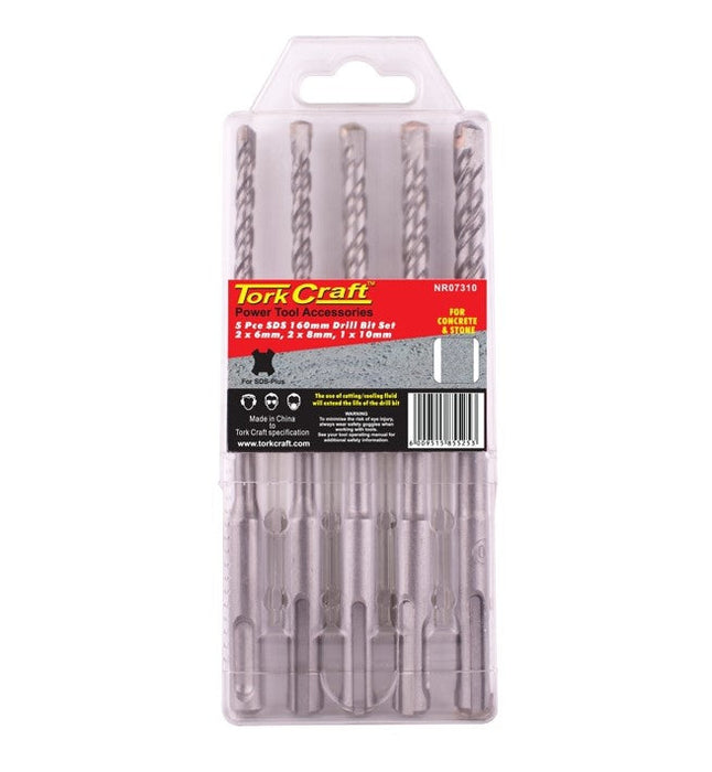 Tork Craft | Drill Bit Set SDS 160mm 5Pc